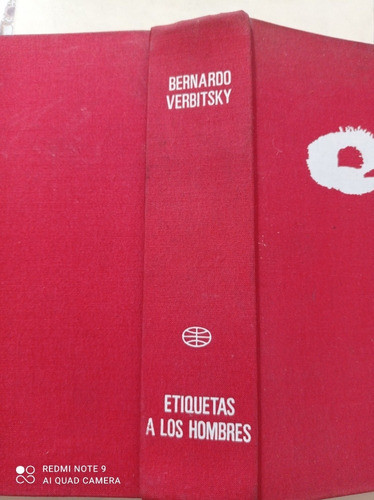 Etiquetas A Los Hombres - Bernardo Verbitsky 1