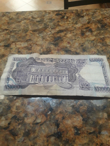 Billete Antiguo Mil Nuevos Pesos 1