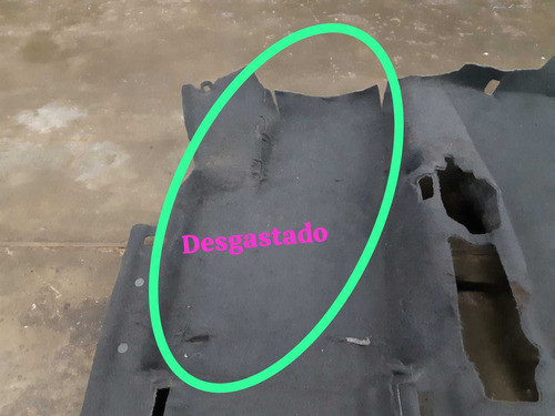 Carpete Assoalho Chevrolet Montana2017 (897240370) 1