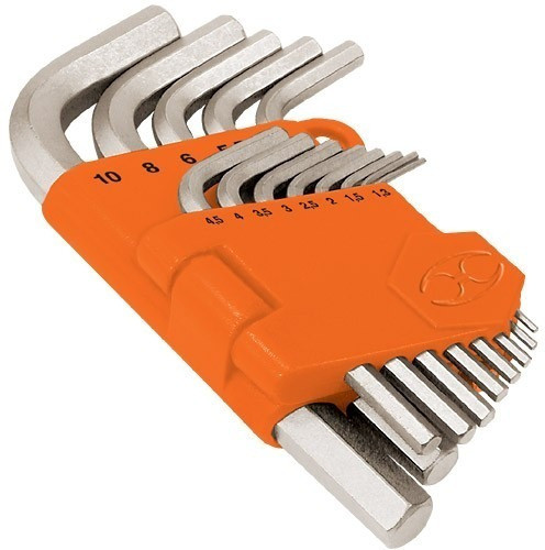 Llave Allen Pulgada 13pcs De 3/64 A 3/8  All-13p 0