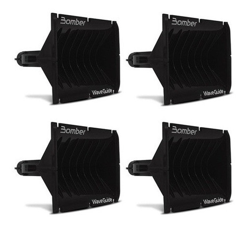 Combo 4 Cornetas Bocina Guia De Onda Bomber Array Driver 0