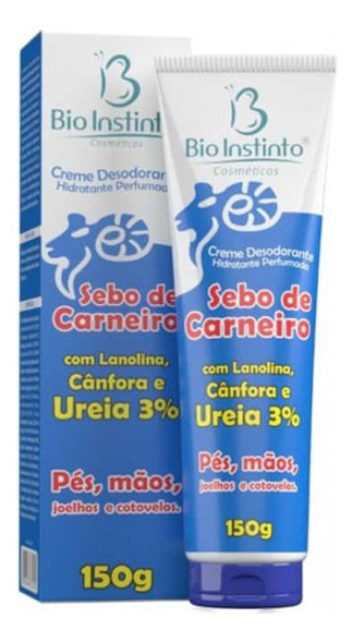 Creme Sebo De Carneiro Com Lanolina 150g- Bio Instinto 0 Creme Sebo De Carneiro Com Lanolina 150g- Bio Instinto 0