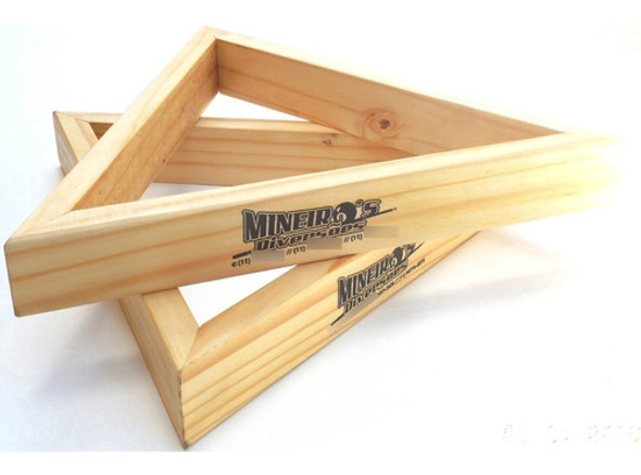 Triângulo Madeira Maciça Bolas Bilhar Sinuca Snooker 54 Mm 0