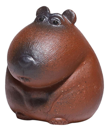 Estatueta De Hamster, Estátua De Animal, Chá, Marrom 0