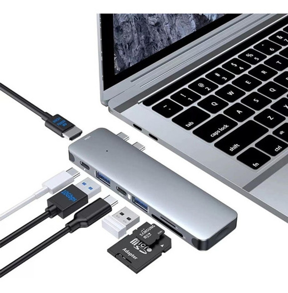 Adaptador Para Macbook Pro 2016 2017 2018 2019 2020 Hub Hdmi 1