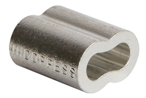 Casquillo De Aluminio Para Cable De 5 Mm 0