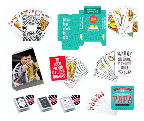Naipes Mazo De Cartas Personalizadas Poker Españolas Truco 0 Naipes Mazo De Cartas Personalizadas Poker Españolas Truco 0