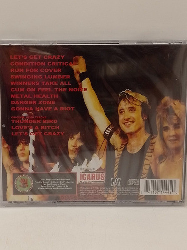 Quiet Riot Live & Rare Back Stage Cd Nuevo 1