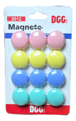 Imanes Para Pizarra Magnetica X10 Pastel Serviciopapelero 0