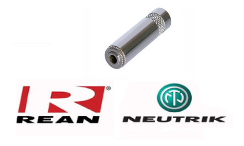 Extensão Fone De Ouvido Jack P2 X P10 3m Rean By Neutrik 1