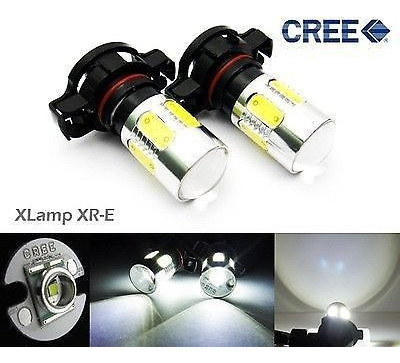 2 X Ps24w De Cree 5202 Xr-e Led Niebla De Proyector, Bombill 1