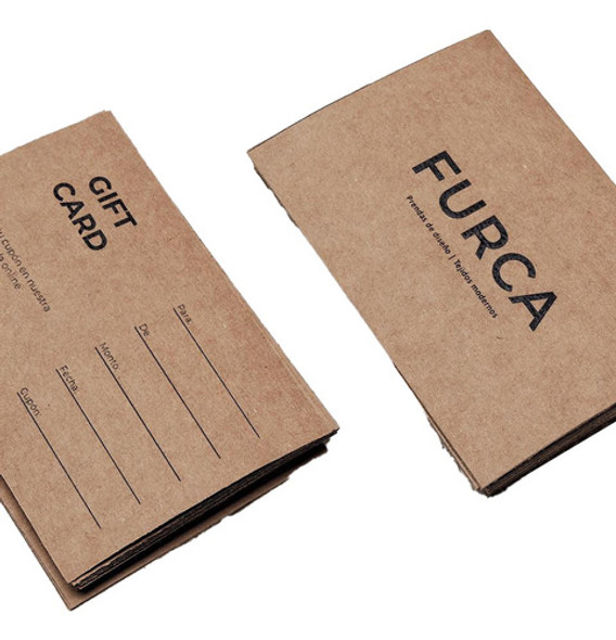 100 Tarjetas/tarjetones Personales Full Color O Kraft 0