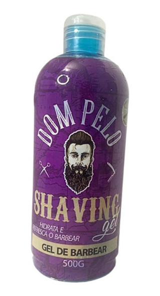 Shaving Gel Dom Pelo 500g Gel De Barbear Refrescante 1