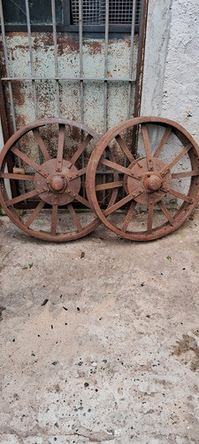 Ruedas Delanteras Tractor Fordson Puntones $8000 C/u 1