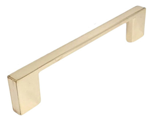 Kit 4 Puxador Móvel Alça Trave Il950 Dourado Fosco 392mm 0