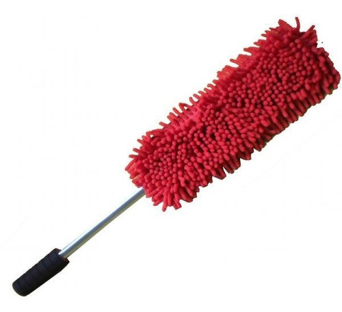 Cepillo Plumero Microfibra Mango De Metal Grande Auto-tuning 0
