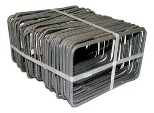 100 Estribos Construccion - Obra 10 X 20 - 6 Mm Conformados 0