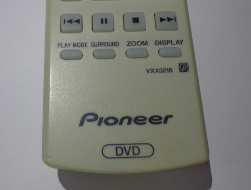 Controle Remoto Original Dvd Pioneer Vxx3216 Funcionando 1