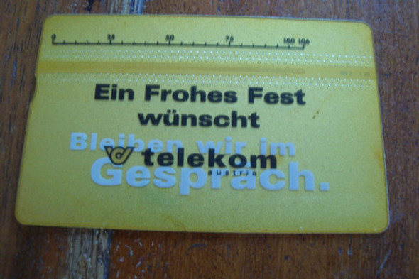 Ct Austria Telekom / Papai Noel Com Telefone Treno Natal 1