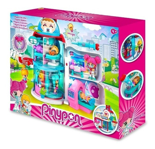 Pinypon Playset Hospital Giratorio Y Cilindrico 16653 1