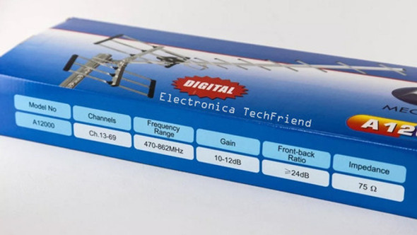 Antena Digital Tda Exterior Led Tv Publica A12000 Techfriend 1