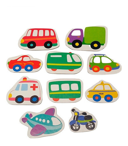 Figuras Imantadas Magneticas Autos Imantados Plan Z 20 Pzs 1