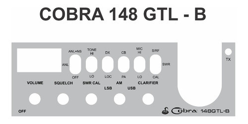 Adesivo Cobra 148 Gtl - B 0