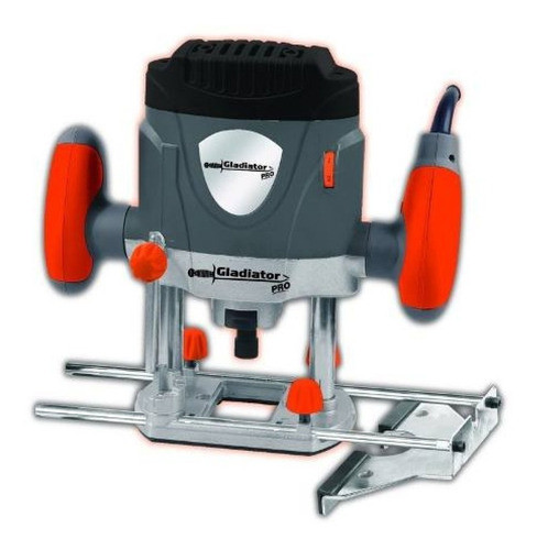 Fresadora Router Gladiator Pro Modelo Rr714 1200w 1/4 6,35m 0