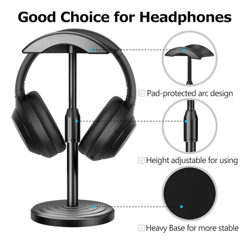 Cyfromt Soporte Universal Para Auriculares Para Soporte De P 1