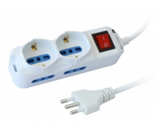 Zapatilla Alargue Premium 6 Tomas - Schuko Y 3 En Linea 0