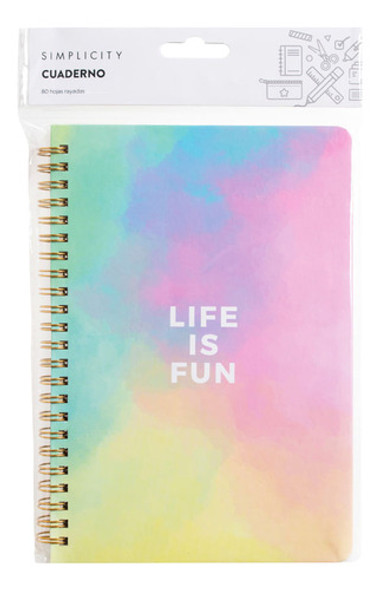 Cuaderno Anillado Simplicity Mediano 2 Stationery 0