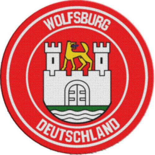 Parche Escudo Circular Alemania Wolfsburg 0