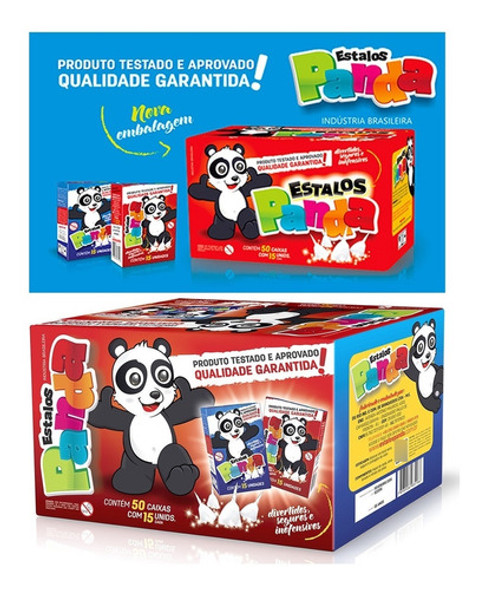 Biribinha Estalos De Salão Estalinhos Cx C/50 Caixinhas C/15 1