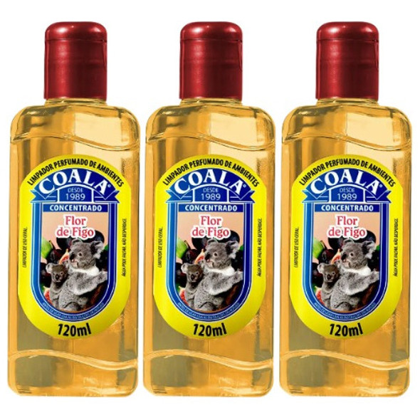 Limpador Perfumado P/ Piso Concentrado Flor D Figo 3un Coala 0
