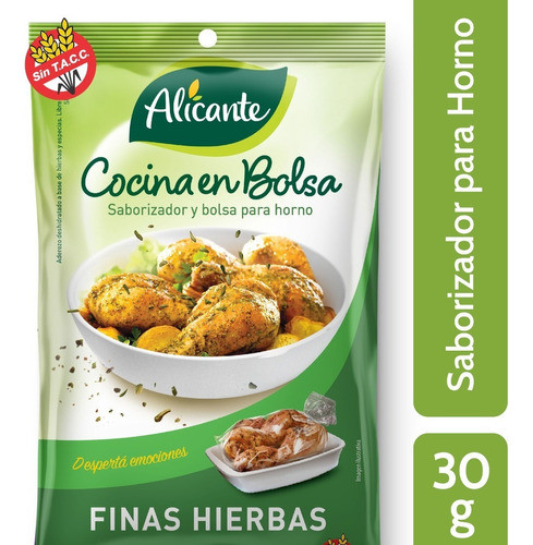 Alicante Cocina En Bolsa Sabor Finas Hierbas X30g X 3 Unid 0