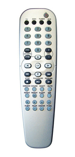 Control Remoto Mx2600 Mx5500 Mx5800sa Para Philips Home  Dvd 0