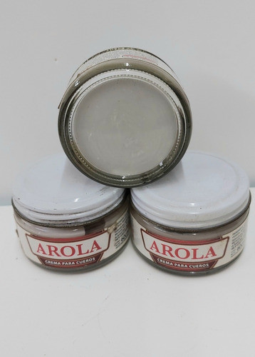 Crema Para Cuero Arola Color Hueso 1