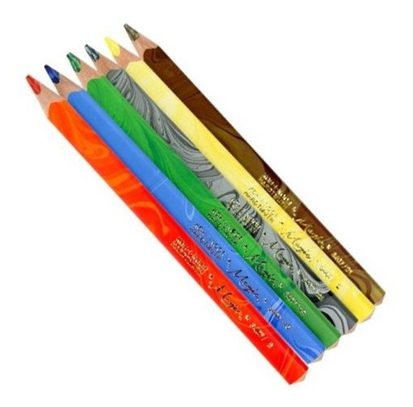 Lapices Koh I Noor Magic Jumbo 3en1 X6 Colores 0