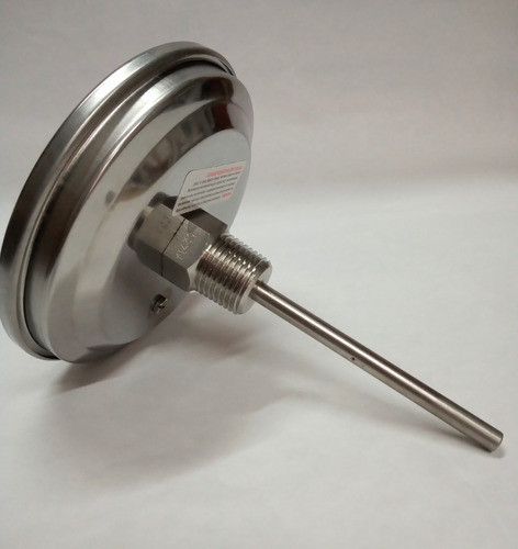 Termom. Bimetalico, Inox, Ø 100 Mm. 0 A 300° Tbm 40040-b34 1