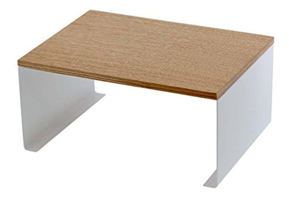 Yamazaki Home Estante De Cocina Apilable Con Parte Superior 0