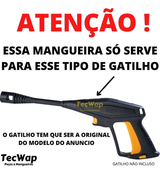05 Mt Mangueira Lavadora Alta Pressão Wap New Eco Wash 2200 1