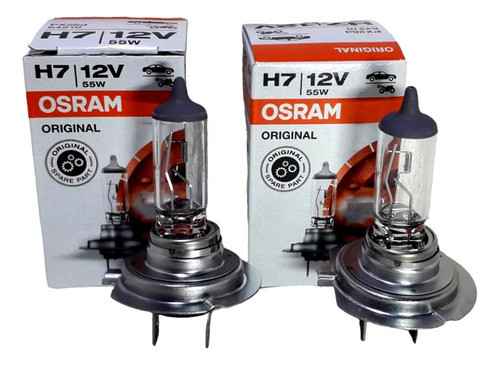 Kit 2 Lámparas Osram H7 Volkswagen Fox Suran Golf Polo Vento 1