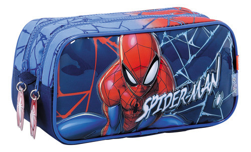 Cartuchera Doble Cierre Spiderman - Mosca 0