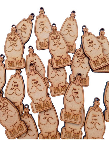 30 Formas Osos Escandalo Fibrofacil Personalizado Con Cadena 1