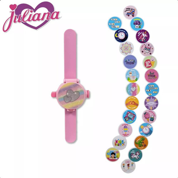 Reloj Pulsera Juliana C/proyector 24 Imágenes Shp Tunishop 1