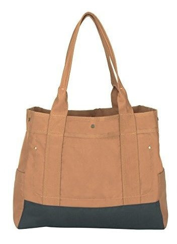 Carhartt Legacy Womens Tote Eastwest Carhartt Brown 1