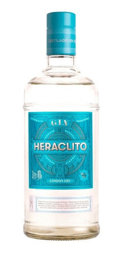 Gin Heraclito London Dry + Citric Mix 4 Botanicos Indomita 1