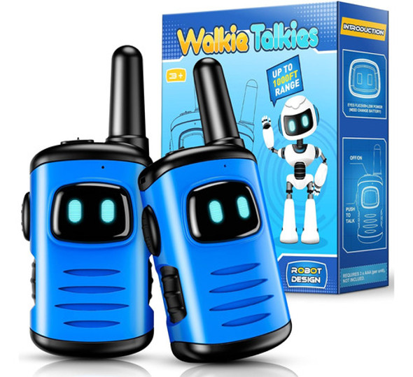 Radios Walkie Mini Robots Para Niños De 3 A 10 Años, Pack De 0
