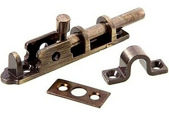 Trinco Ferrolho Fecho Porta E Janela Antique Reforçado 9cm 0