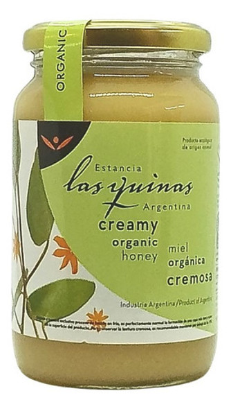 Miel Orgánica Cremosa Las Quinas 4 X 500 Gr - Sin Tacc 0